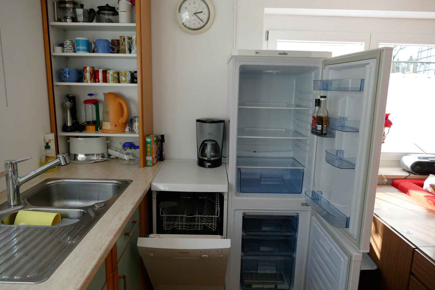 Khlschrank,Geschirrspler, Kchenausstattung